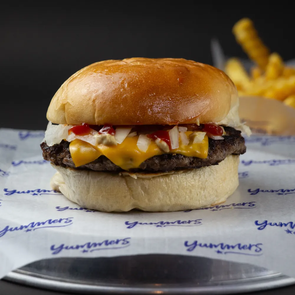 Placa: la hamburguesa del combo