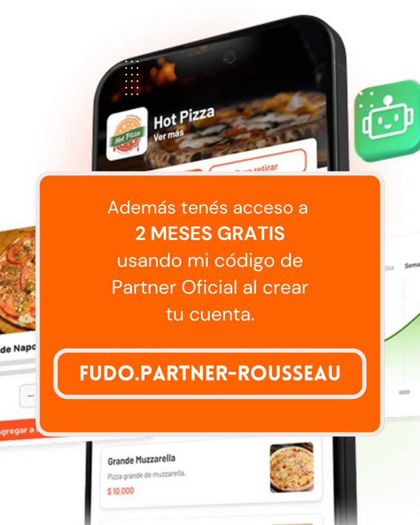 5 Fudo Software Gastrónomico Partner oficial