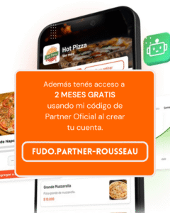 Código para Fudo con 2 meses gratis en gestión gastronómica